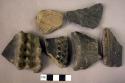 Sherds from cinerary urn