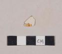 Polychrome hand painted pearlware body sherd