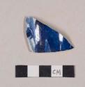 Blue hand painted ironstone body sherd