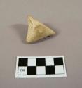 Shell amulet (three pointed)