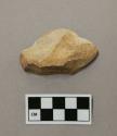 Worked stone fragment - scraper