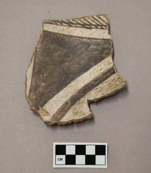 Potsherd--cracked black-on-white (by Amsden); galisteo (by Mera)