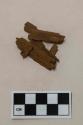 Bag of wood ? - roof beam fragments