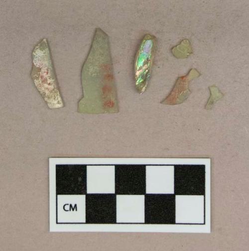 Glass fragments