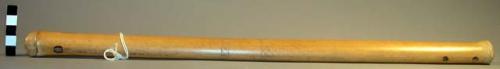 Flute, 3 note instrument, incised decoration