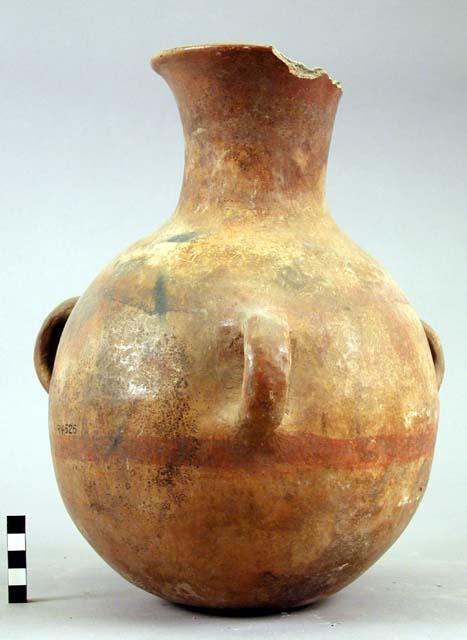 Large, two handled jar