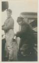 Arctic Voyage of Schooner Polar Bear - Two men on deck