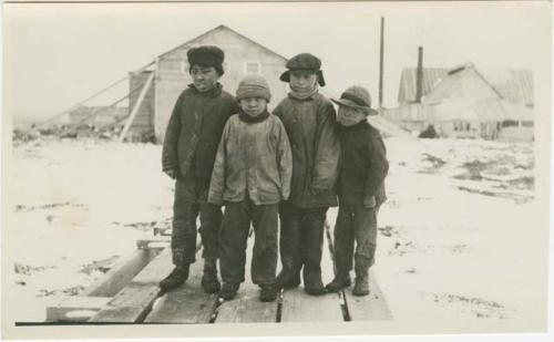 Arctic Voyage of Schooner Polar Bear - King Cove children