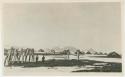 Arctic Voyage of Schooner Polar Bear - Arctic landscape with view of village