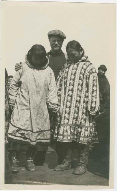 Arctic Voyage of Schooner Polar Bear - Two women and man