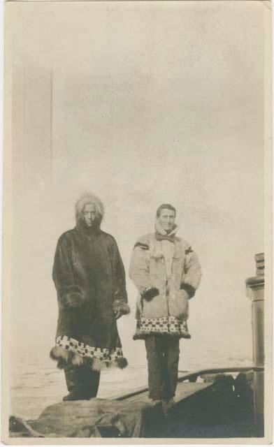 Arctic Voyage of Schooner Polar Bear - Dunbar Lockwood (left) and Samuel Mixter (right)