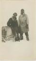 Arctic Voyage of Schooner Polar Bear - Dunbar Lockwood and Eben Draper on top of Yukon divide