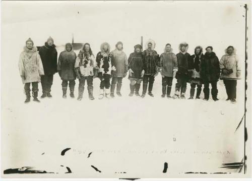 Arctic Voyage of Schooner Polar Bear - Group photograph