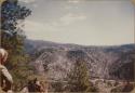 Tegucigalpa road from south crest