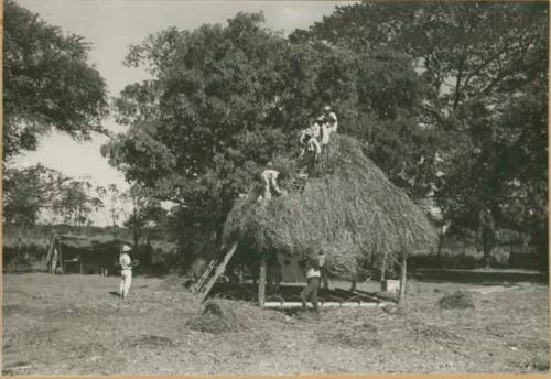 Reconstructing main house, originally erected in 1930 by Henry Roberts, rebuilt in 1933 by Samuel Kirkland Lothrop, in 1940 by John Alden Mason