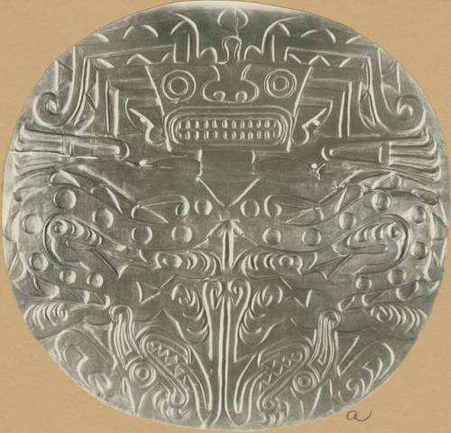 Disk representing the Crocodile god, possibly made of gold