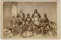 Zuni and Hopi men with Frank Hamilton Cushing