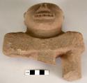 Fragment of stone figurine