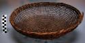 Basketry sifter used in preparing acorn meal - diameter 14.5 in.