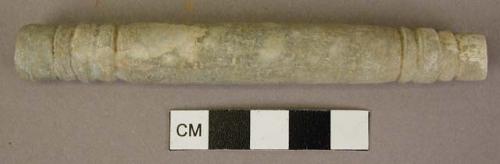 Large groundstone tubular bead