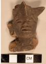 13 figurine heads, Aztec unclassified