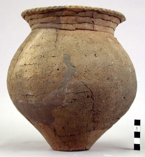 Large pottery jar