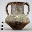 Two handled pottery jug