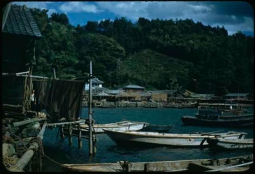 Boats docked