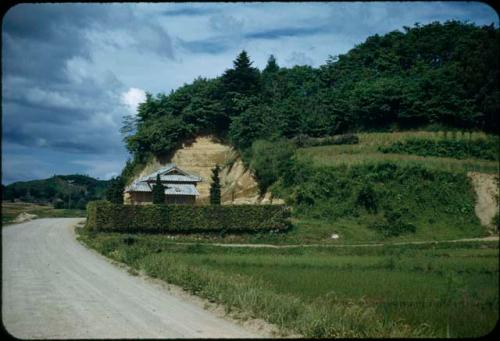 House along road