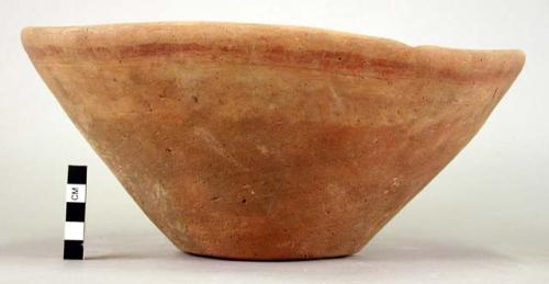 Bowl, pottery