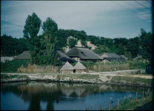 Huts and buildings