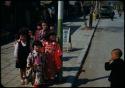 Group of children in holiday dress