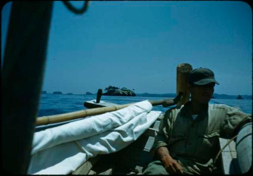 Man on boat