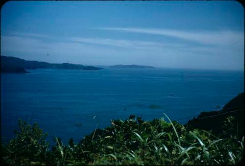 Oshika Peninsula, with Tashiro-shima in distance