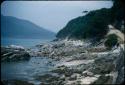 Rocky shoreline