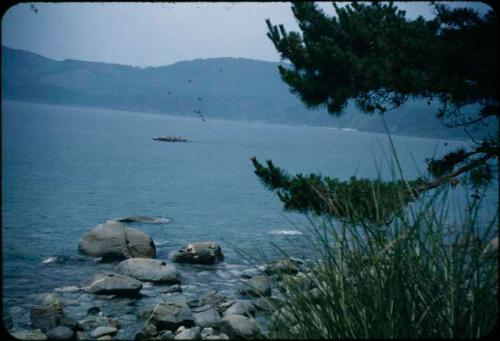 Rocky shoreline