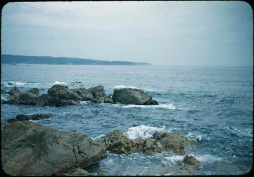 Rocky shoreline