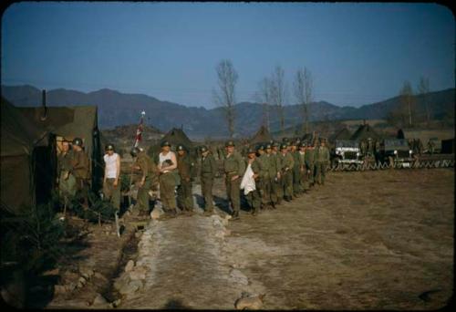 Vaccination of soldiers