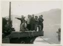 Group of men on boat