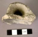 Fragment of pottery storage jar - handle