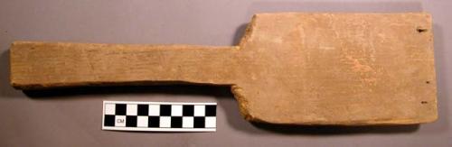 Wooden paddle - for pottery making