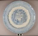 Blue on white transferprinted whiteware, Wedgewood