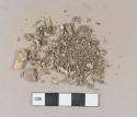 Unidentified bone fragments, heavily degraded