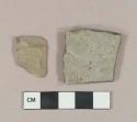 Gray mudstone fragments