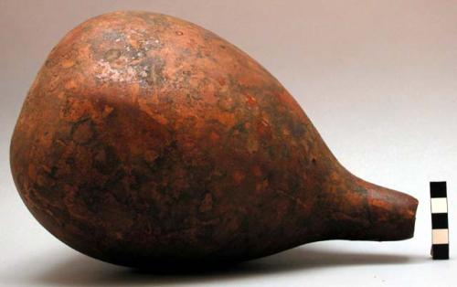 Narrow necked gourd container