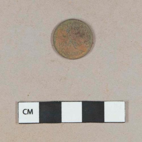 Canadian 1980 penny