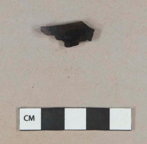 Jackfield type earthenware body sherd