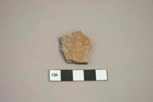 Ceramic body sherd, Old Town Red, var. Old Town