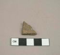 Ceramic body sherd, Tippets Incised var. Tippets