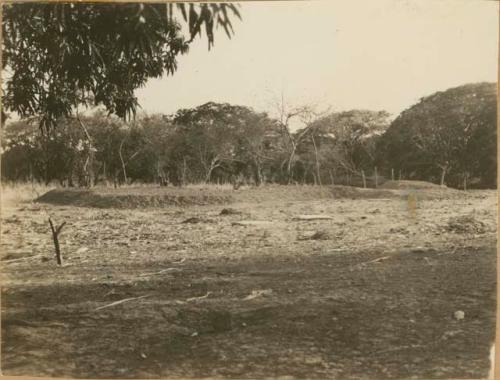 Filled in trenches upon completion of Cocle Expedition